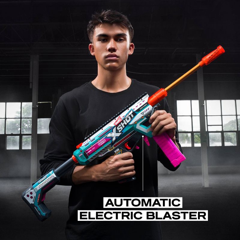 slide 7 of 10, XSHOT Pro Motorized Piston Pump Toy Dart Blaster by ZURU, 1 ct