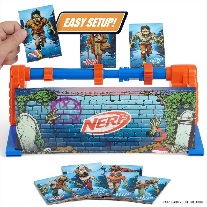 slide 2 of 7, NERF Zombie Spin Strike Toy Blaster Accessory, 1 ct