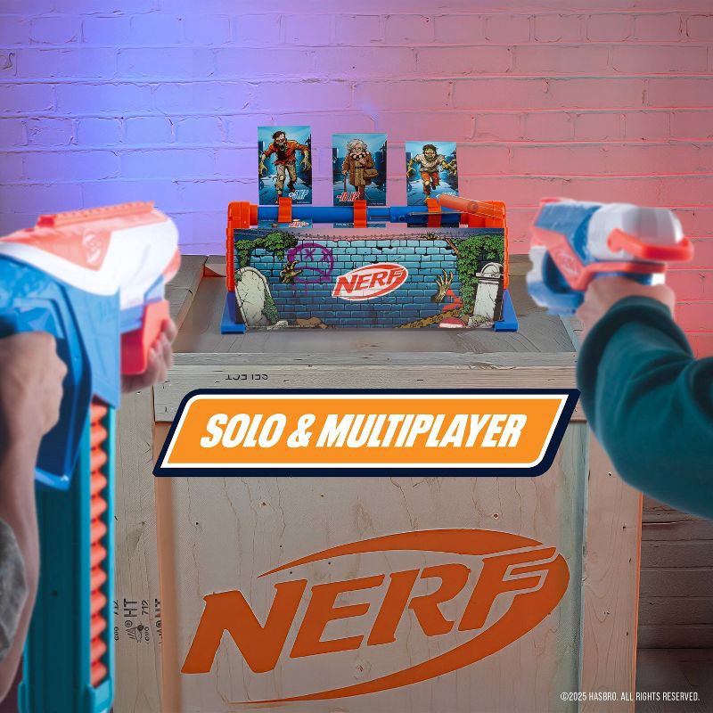 slide 4 of 7, NERF Zombie Spin Strike Toy Blaster Accessory, 1 ct