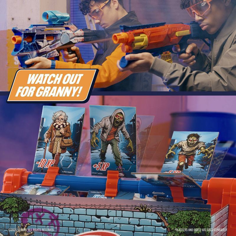 slide 6 of 7, NERF Zombie Spin Strike Toy Blaster Accessory, 1 ct