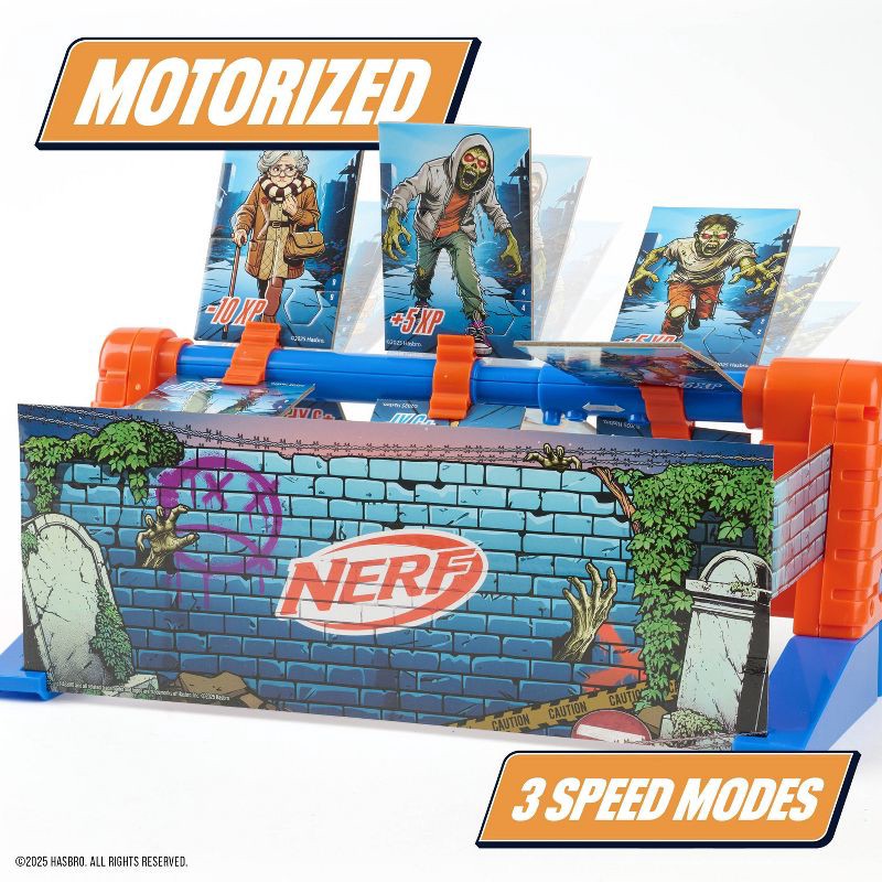 slide 1 of 7, NERF Zombie Spin Strike Toy Blaster Accessory, 1 ct