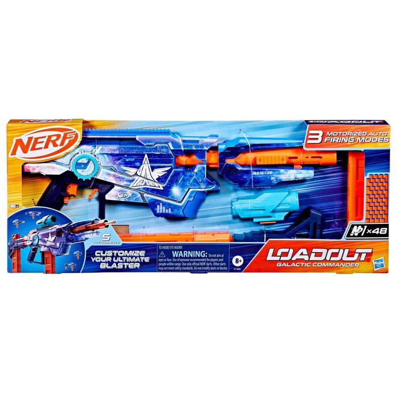 slide 3 of 7, NERF Loadout Galactic Commander Blaster, 1 ct