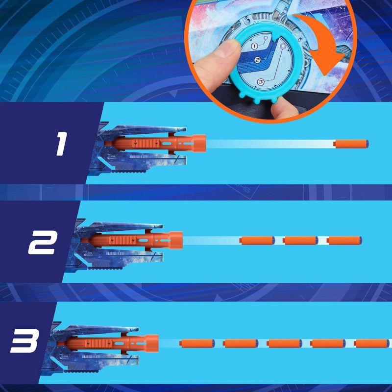 slide 7 of 7, NERF Loadout Galactic Commander Blaster, 1 ct