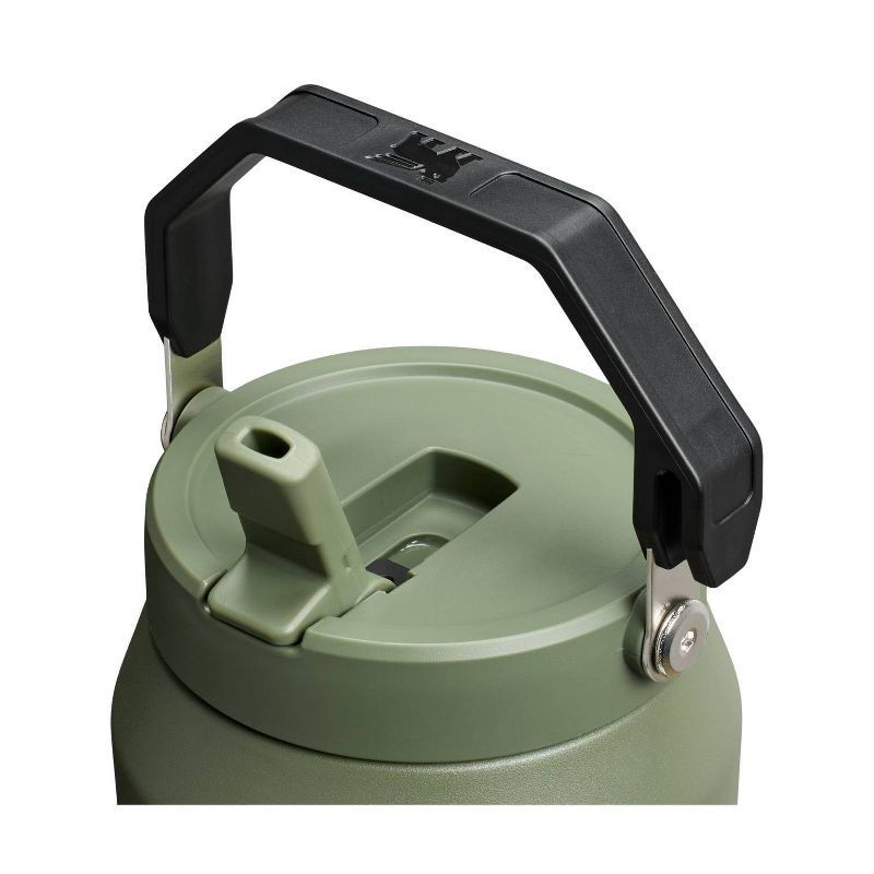 slide 3 of 3, Stanley 64oz IceFlow Flip Straw Jug - Dried Pine: Stainless Steel Drinkware, 64 oz