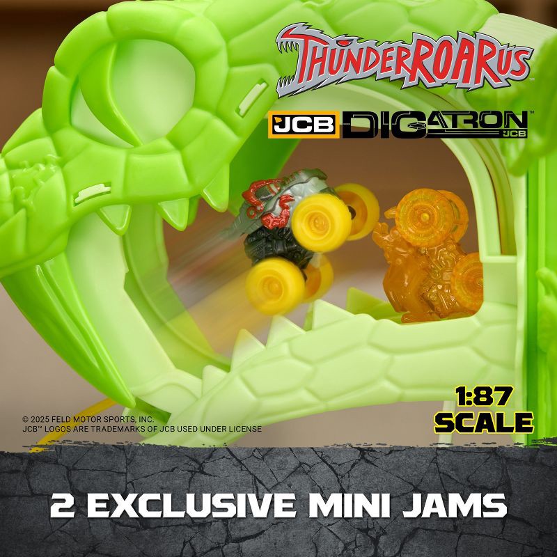 slide 3 of 8, Monster Jam Mini Cobras Crazy Escape Toy Vehicle Playset, 1 ct