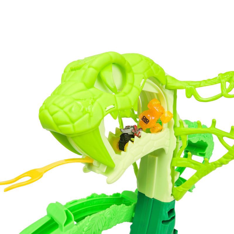 slide 8 of 8, Monster Jam Mini Cobras Crazy Escape Toy Vehicle Playset, 1 ct