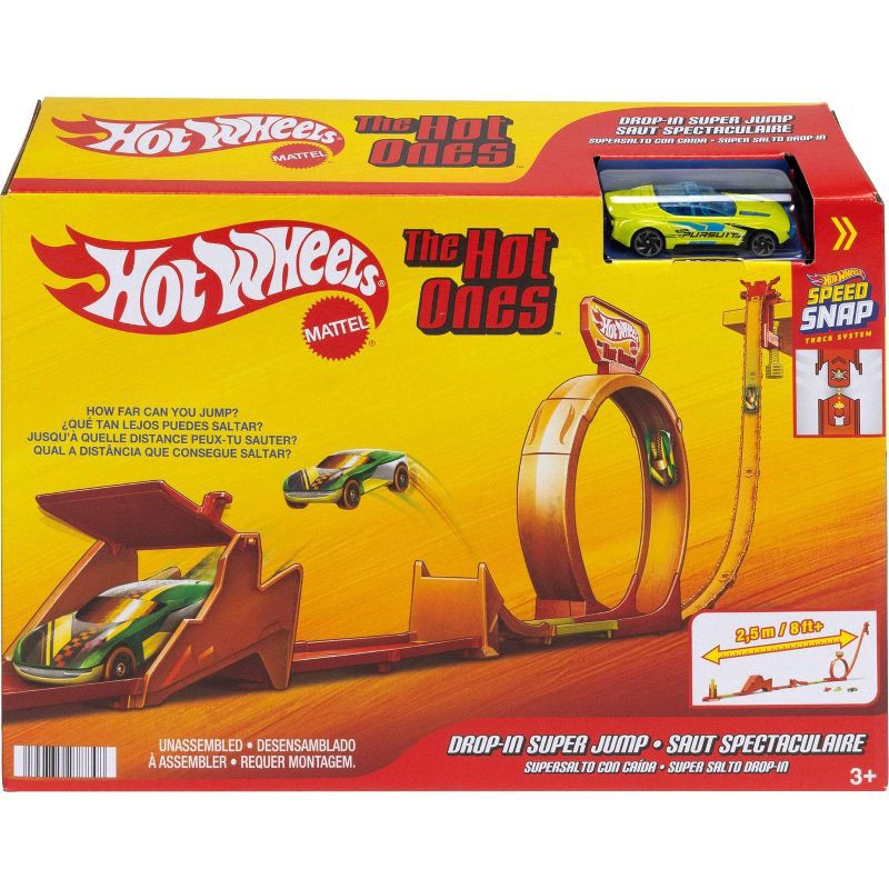 slide 12 of 13, Hot Wheels Action Hot Ones Gravity Drop Toy Vehicle Track - 20pk, 20 ct