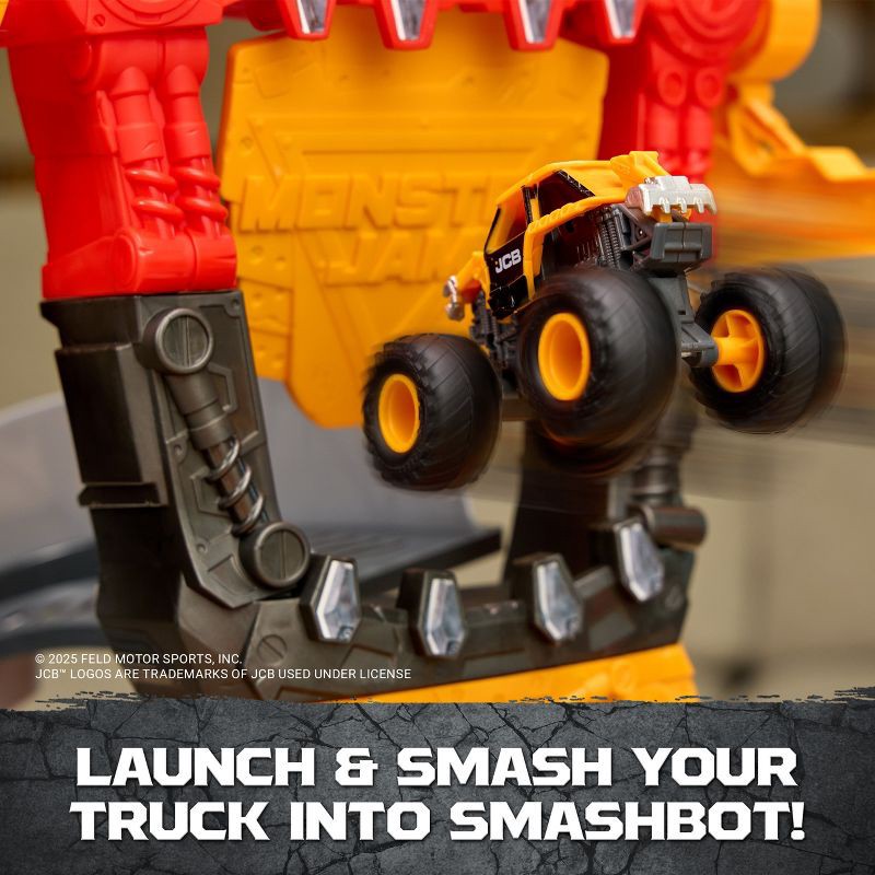 slide 4 of 8, Monster Jam Smash and Bash Toy Vehicle Playset, 1 ct