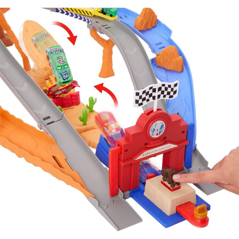 slide 5 of 7, Cars Race & Rescue Playset Toy Vehicle Sets, 1 ct