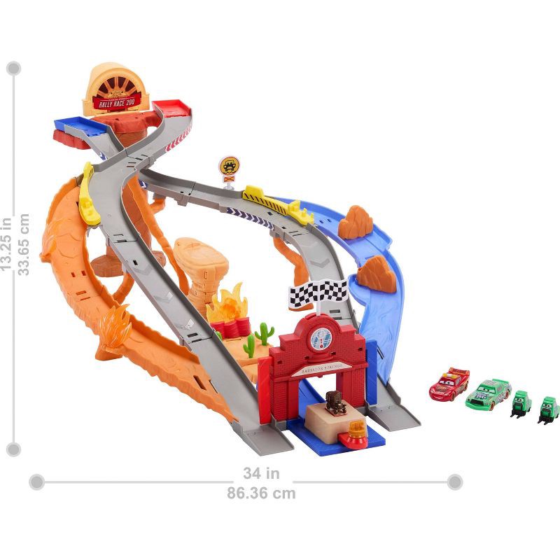 slide 7 of 7, Cars Race & Rescue Playset Toy Vehicle Sets, 1 ct