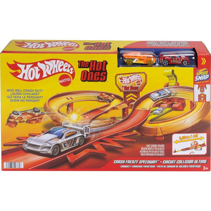 slide 6 of 6, Hot Wheels Action Hot Ones Freeway Frenzy Toy Vehicle Track - 25pk, 25 ct