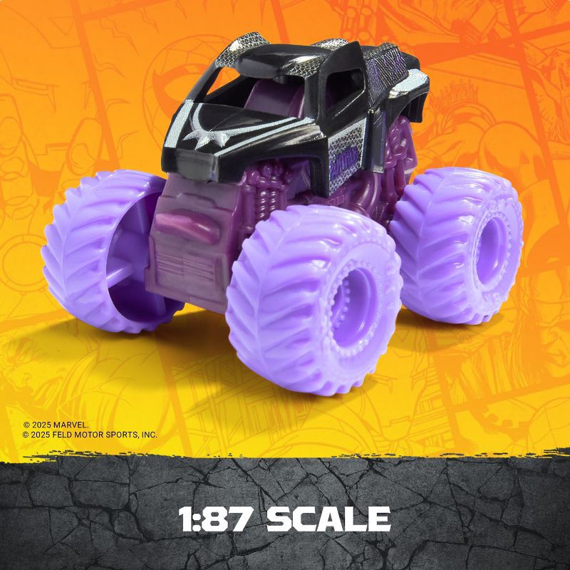slide 3 of 9, Monster Jam Marvel Mini Toy Vehicle 5pk, 5 ct