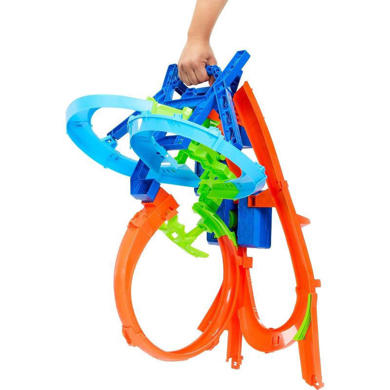 slide 7 of 8, Hot Wheels Action Mid-Air Multi-Crash Toy Vehicle Playset - 37pk, 37 ct