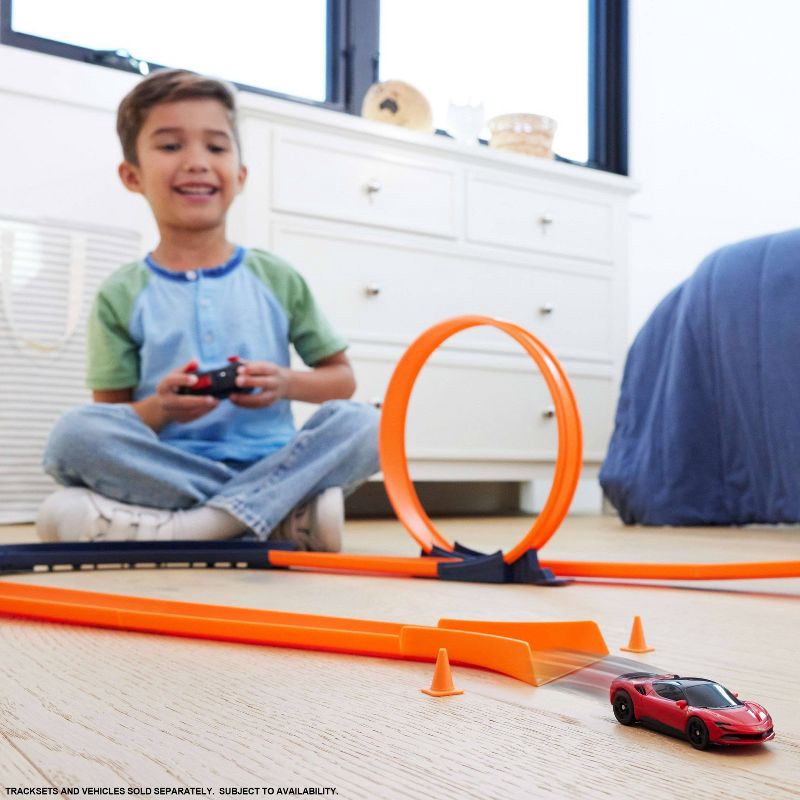 slide 2 of 12, Hot Wheels 1:64 Ferrari SF90 Stradale Assetto Fiorano Battery Powered Remote Control Car, 1 ct