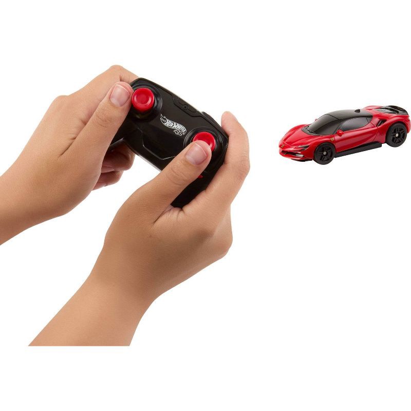 slide 3 of 12, Hot Wheels 1:64 Ferrari SF90 Stradale Assetto Fiorano Battery Powered Remote Control Car, 1 ct