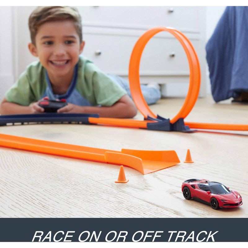 slide 8 of 12, Hot Wheels 1:64 Ferrari SF90 Stradale Assetto Fiorano Battery Powered Remote Control Car, 1 ct