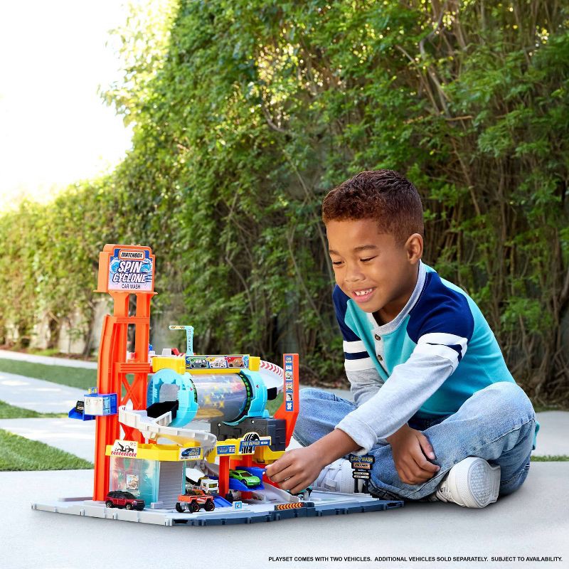 slide 2 of 6, Matchbox Super Auto Center Toy Vehicle Playset - 33pk, 33 ct