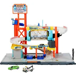 Matchbox Super Auto Center Toy Vehicle Playset - 33pk