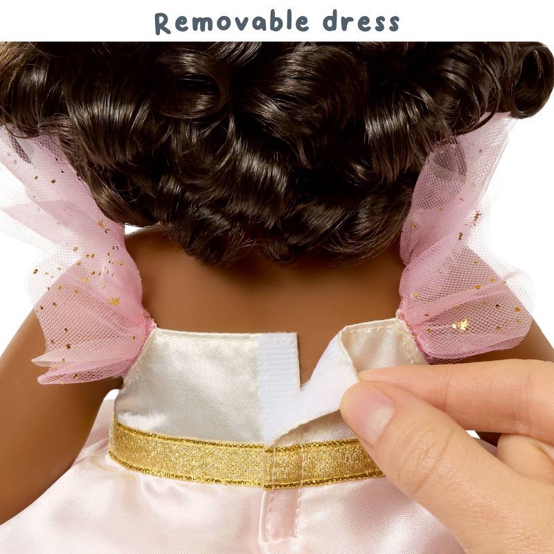 slide 5 of 7, BABY Born Princess Baby Doll Harper - Black Hair, Dark Brown Eyes: Includes Accessories, Promotes Fine Motor Skills, 1 ct