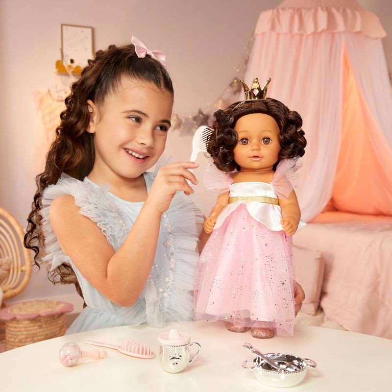 slide 2 of 7, BABY Born Princess Essentials Set with Carrying Case 14-17" Baby Doll Accessories - 8pc: Fine Motor Skill Toys, 8 ct