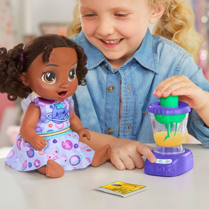 slide 4 of 9, Baby Alive Sweet Smoothies Tilly Tinker Baby Doll, 1 ct