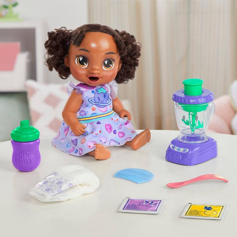 slide 9 of 9, Baby Alive Sweet Smoothies Tilly Tinker Baby Doll, 1 ct
