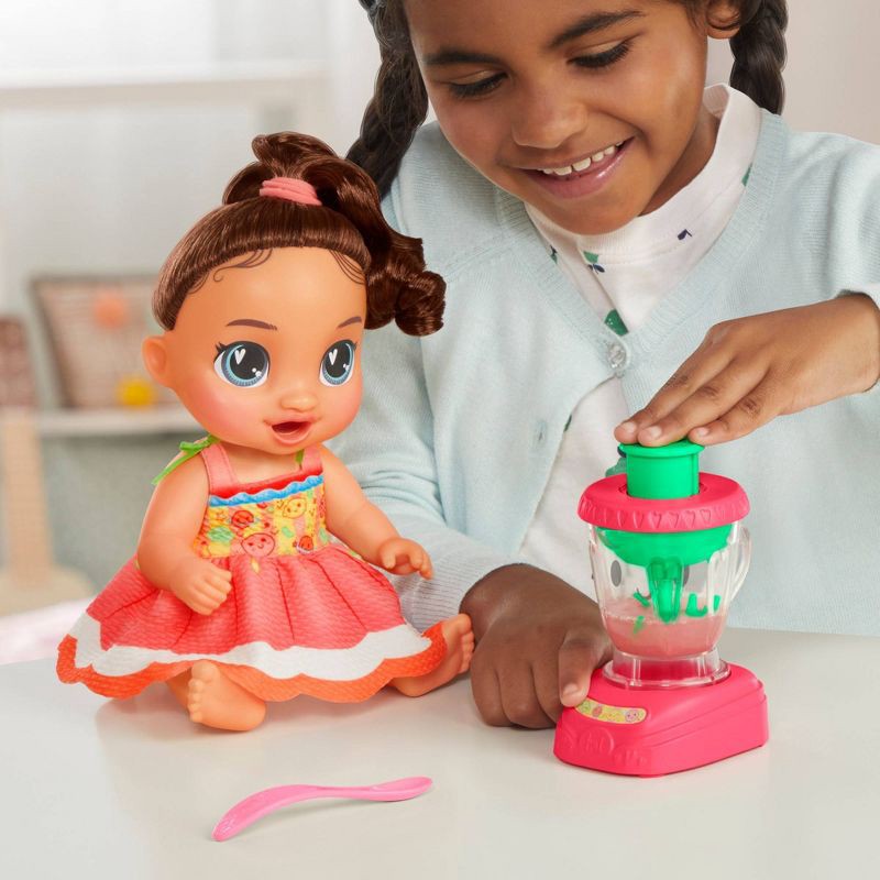 slide 4 of 9, Baby Alive Sweet Smoothies Gigi Giggles Baby Doll, 1 ct