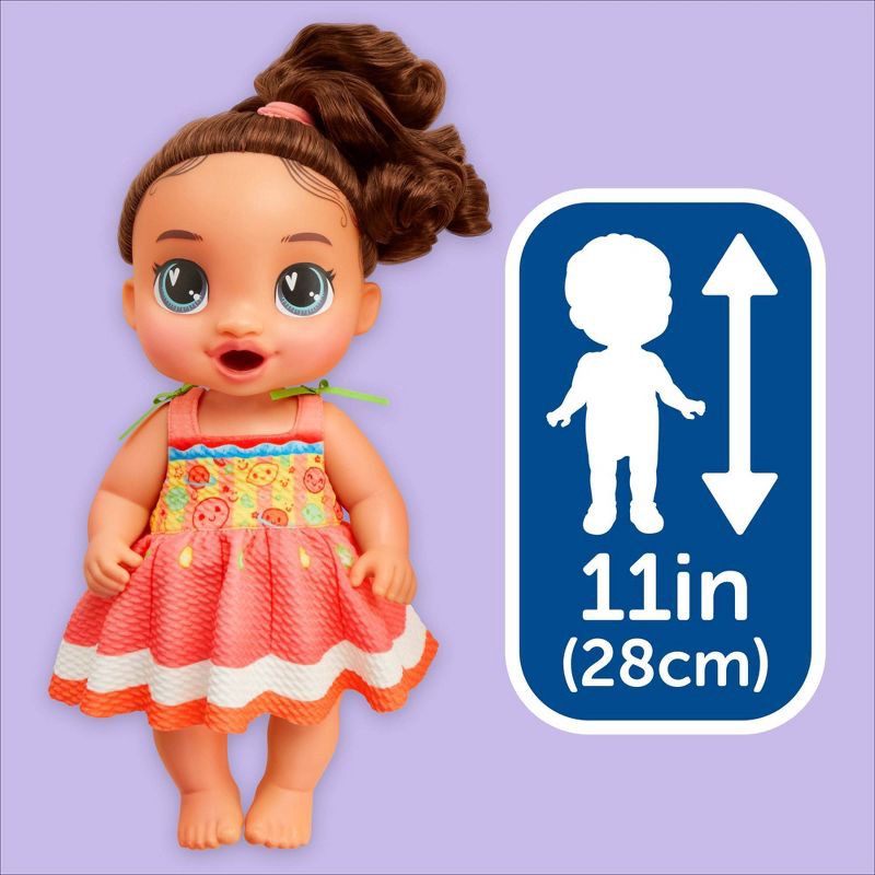 slide 8 of 9, Baby Alive Sweet Smoothies Gigi Giggles Baby Doll, 1 ct