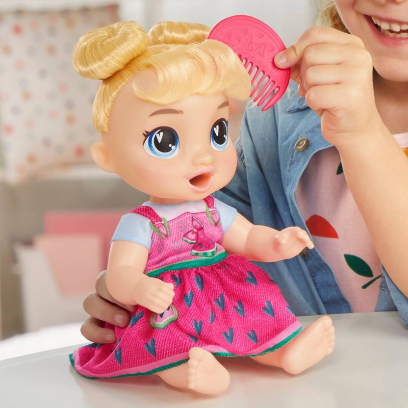 slide 6 of 8, Baby Alive Sweet Smoothies Harper Hugs Baby Doll, 1 ct