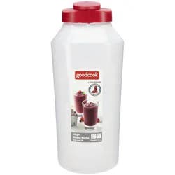 GoodCook Plastic Beverage Dispenser Bottle - 3 Quart - Red