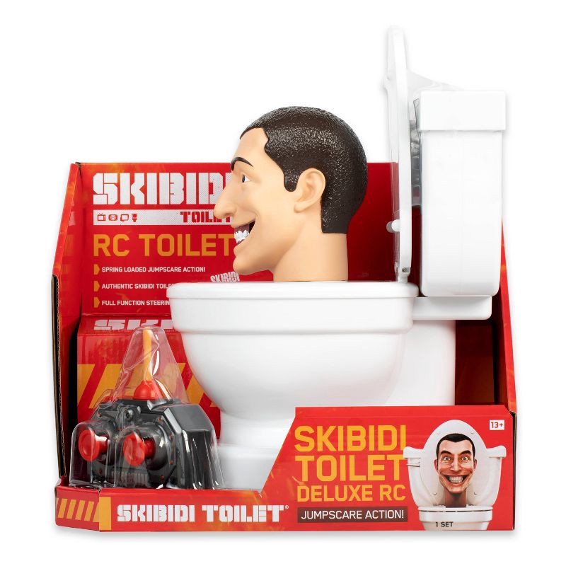 slide 6 of 7, Skibidi Toilet Deluxe Remote Control Vehicle, 1 ct