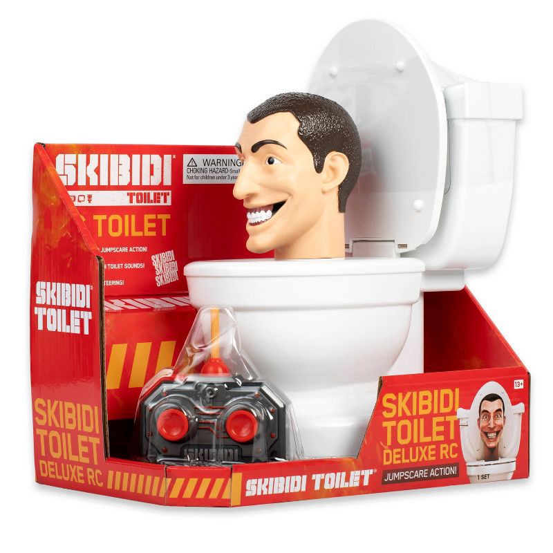slide 7 of 7, Skibidi Toilet Deluxe Remote Control Vehicle, 1 ct