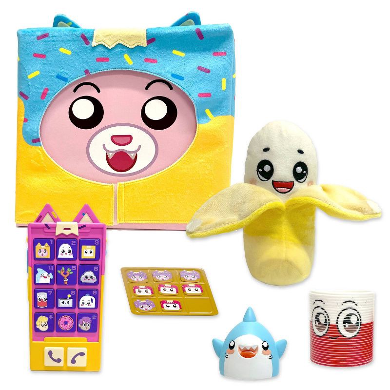 slide 2 of 5, LankyBox Giant Foxy Surprise Snack Box, 1 ct