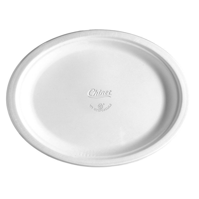 slide 2 of 4, Chinet Classic Platter 7 1/2" X 10" - 22ct, 22 ct