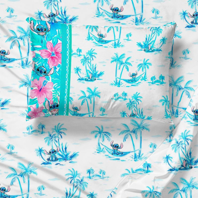 slide 2 of 6, Lilo & Stitch Twin Bungalow Kids' Sheet Set, 1 ct