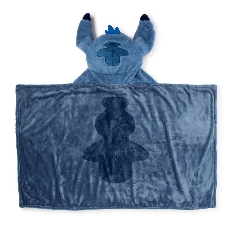slide 2 of 4, Lilo & Stitch Bungalow Kids' Hooded Blanket, 1 ct