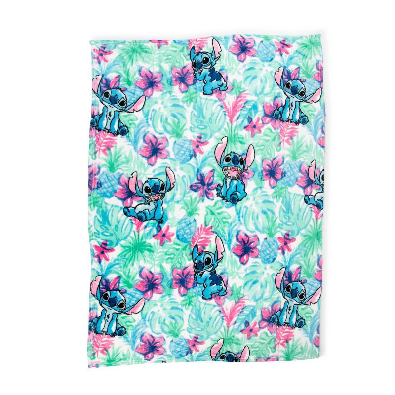 slide 2 of 4, Lilo & Stitch Tropical Bungalow Kids' Throw Blanket, 1 ct