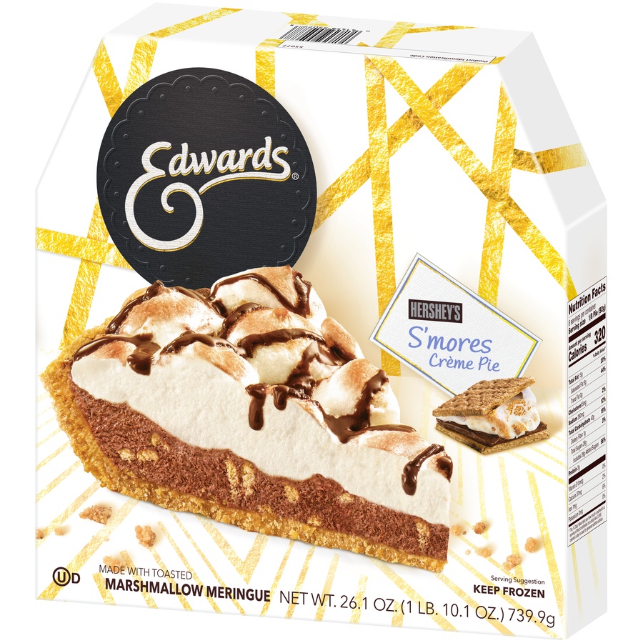 slide 3 of 8, Edwards Hershey's S'mores Creme Pie  , 26.1 oz