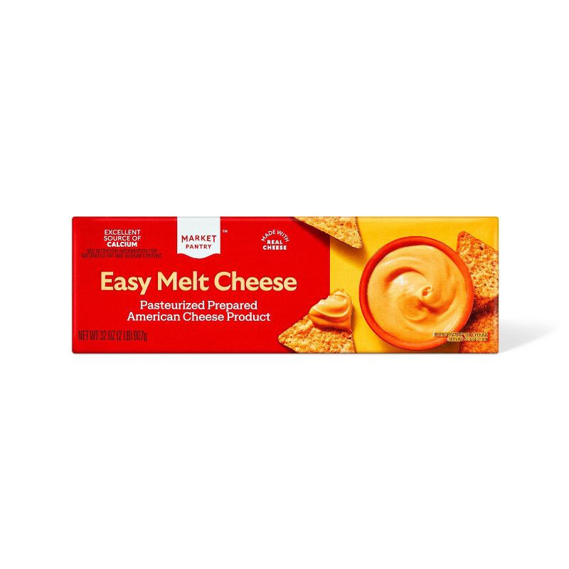 slide 1 of 4, Pasteurized Prepared American Cheese Product - 32oz - Market Pantry™, 32 oz