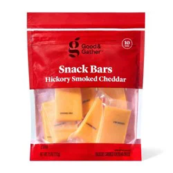 Hickory Smoked Cheddar Cheese Snack Bar - 7.5oz/10ct - Good & Gather™