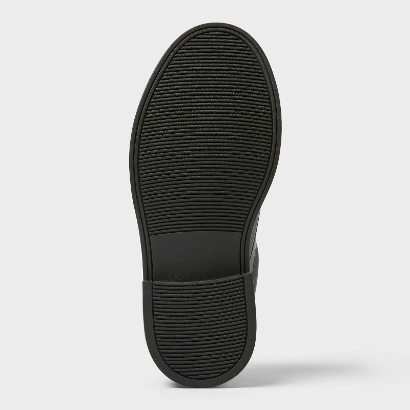 slide 4 of 4, Kids' Landyn Slip-On Dress Shoes - Cat & Jack™ Black 13: Cushioned Insole, Flexible Outsole, 1 ct