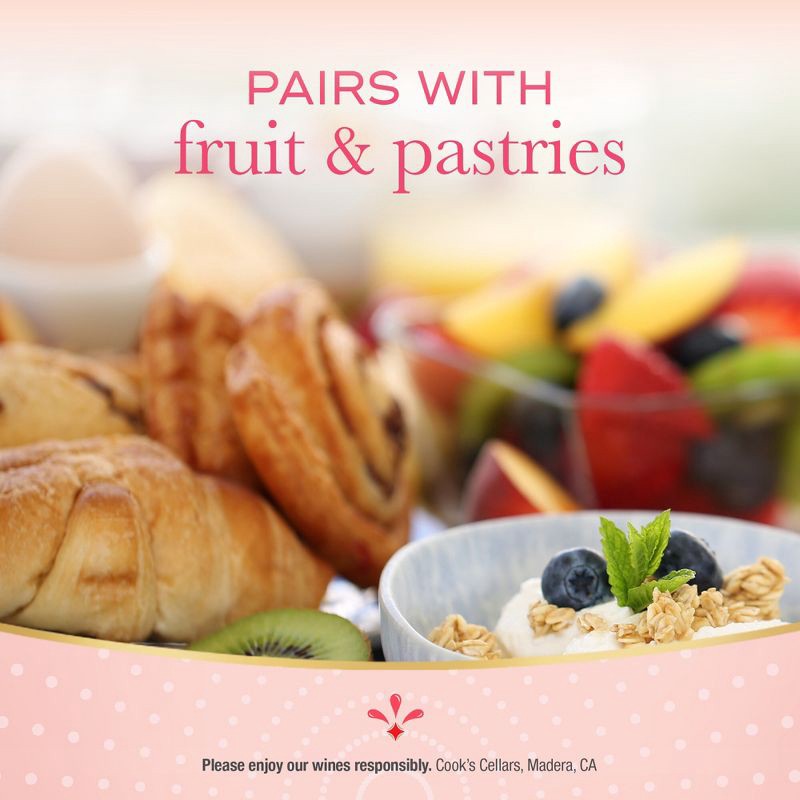 slide 4 of 11, Cook's California Champagne Strawberry Mimosa - 750ml Bottle, 750 ml