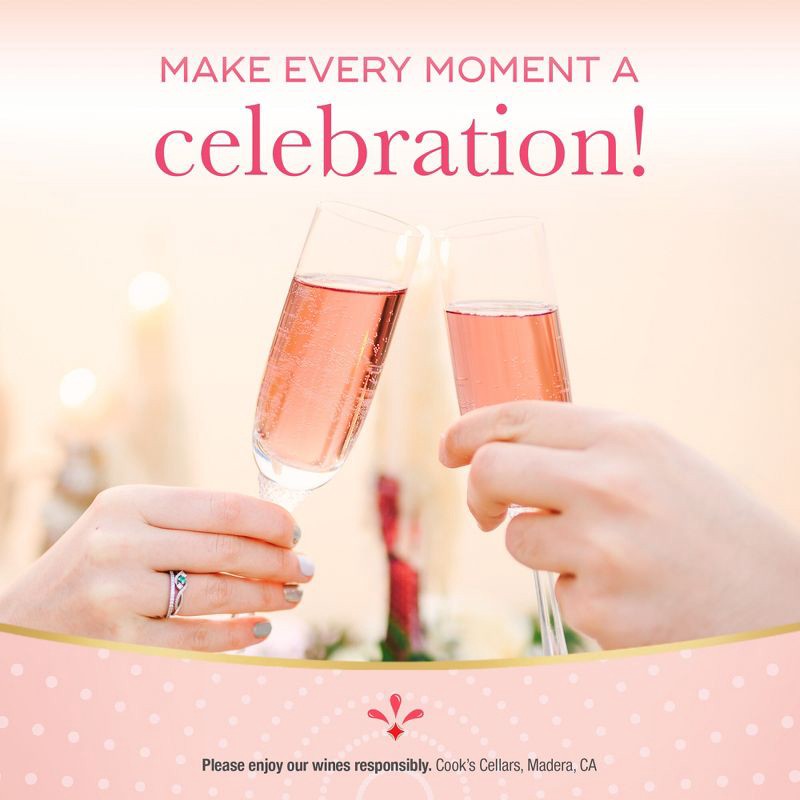 slide 9 of 11, Cook's California Champagne Strawberry Mimosa - 750ml Bottle, 750 ml