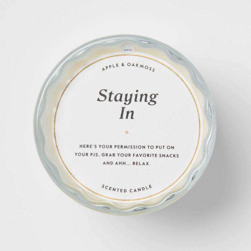 slide 4 of 4, Glass Staying In Jar Candle - Threshold™, 1 ct