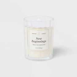 Glass Jar Candle New Beginnings - Threshold™