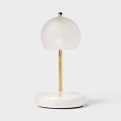 Candle Lamp Warmer White Frosted - Threshold™