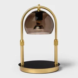 Candle Lamp Warmer Arched Gold and Black - Threshold™