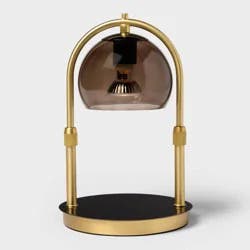 Candle Lamp Warmer Arched Gold and Black - Threshold™