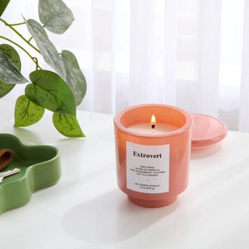slide 2 of 3, Lidded Jar Candle Extrovert 7.1oz - Room Essentials™, 7.1 oz