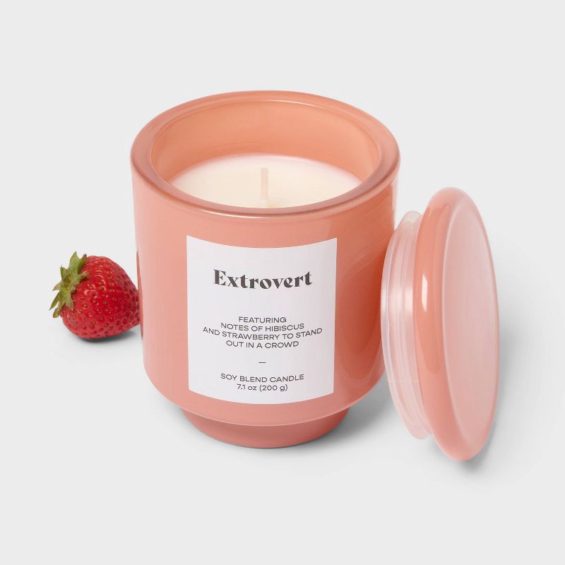 slide 3 of 3, Lidded Jar Candle Extrovert 7.1oz - Room Essentials™, 7.1 oz